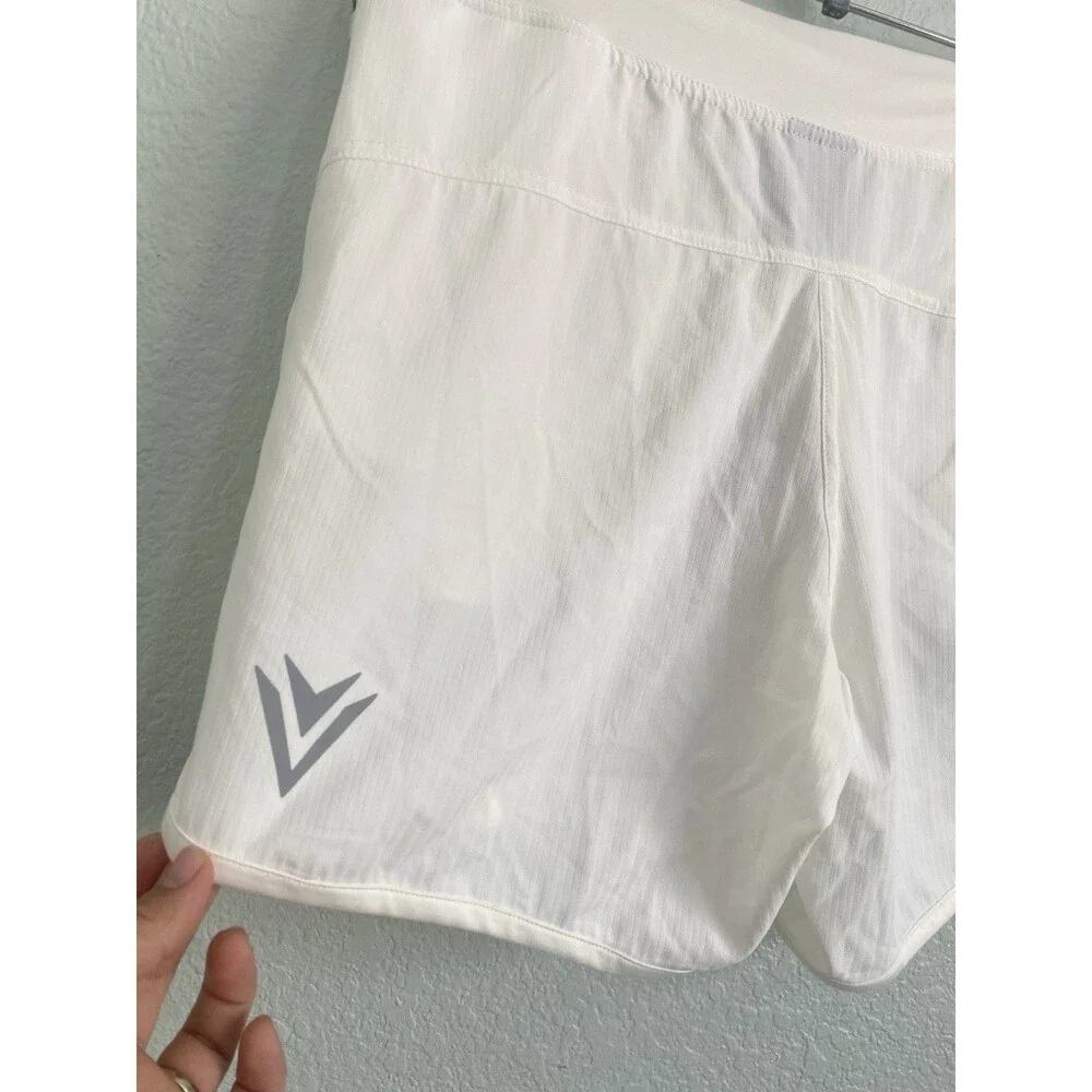 NWT Vorzani Triton Hybrid Athletic Shorts White Men’s Medium Tennis Golf